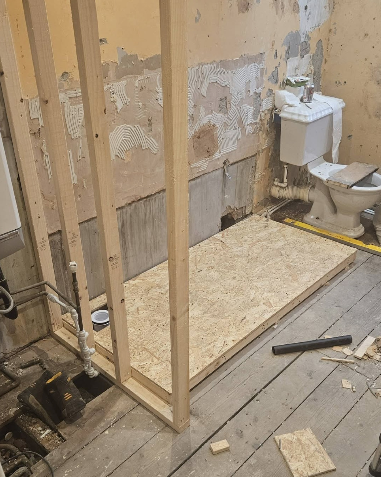 Bathroom strip-out and refit