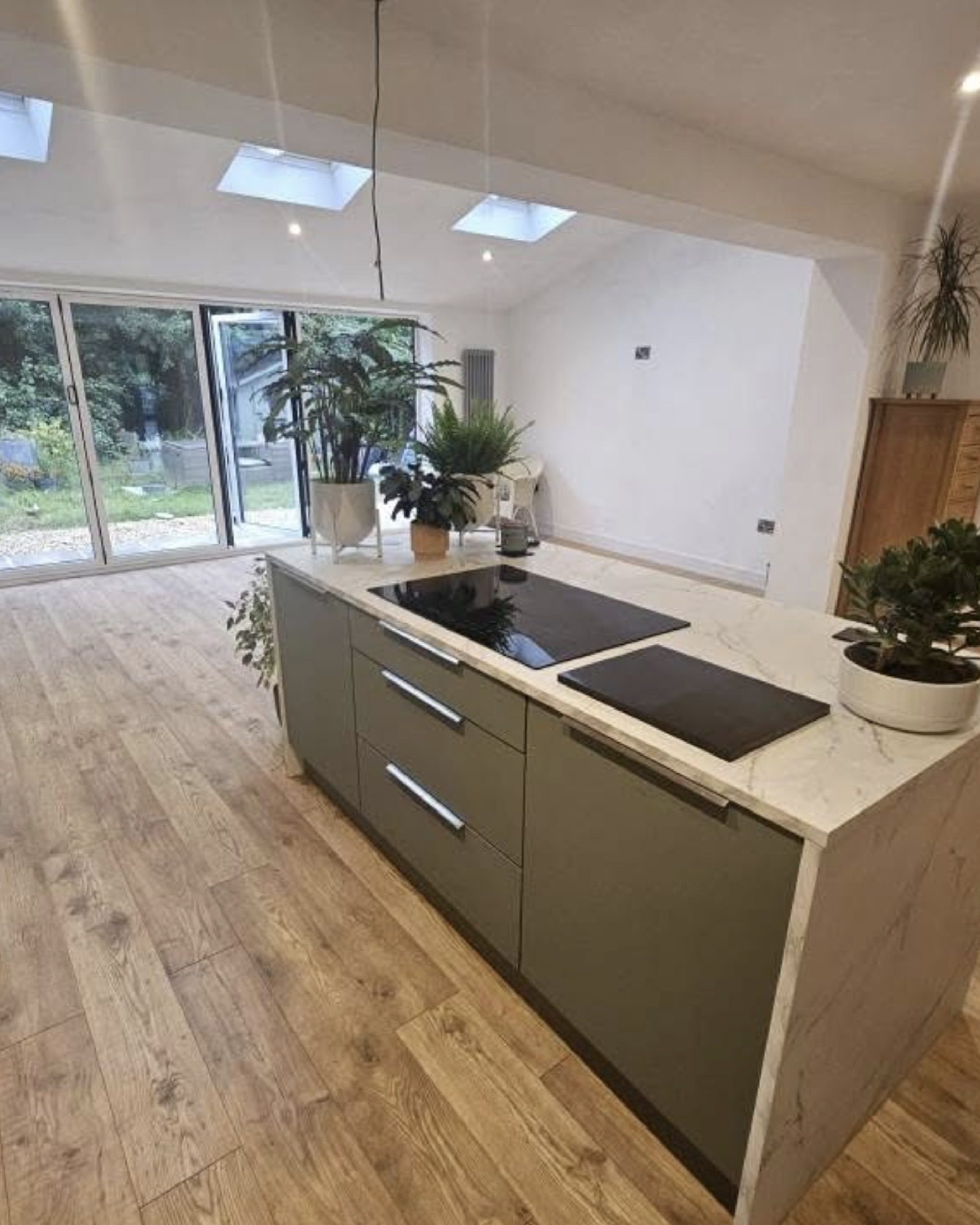 Modern fitted kitchen